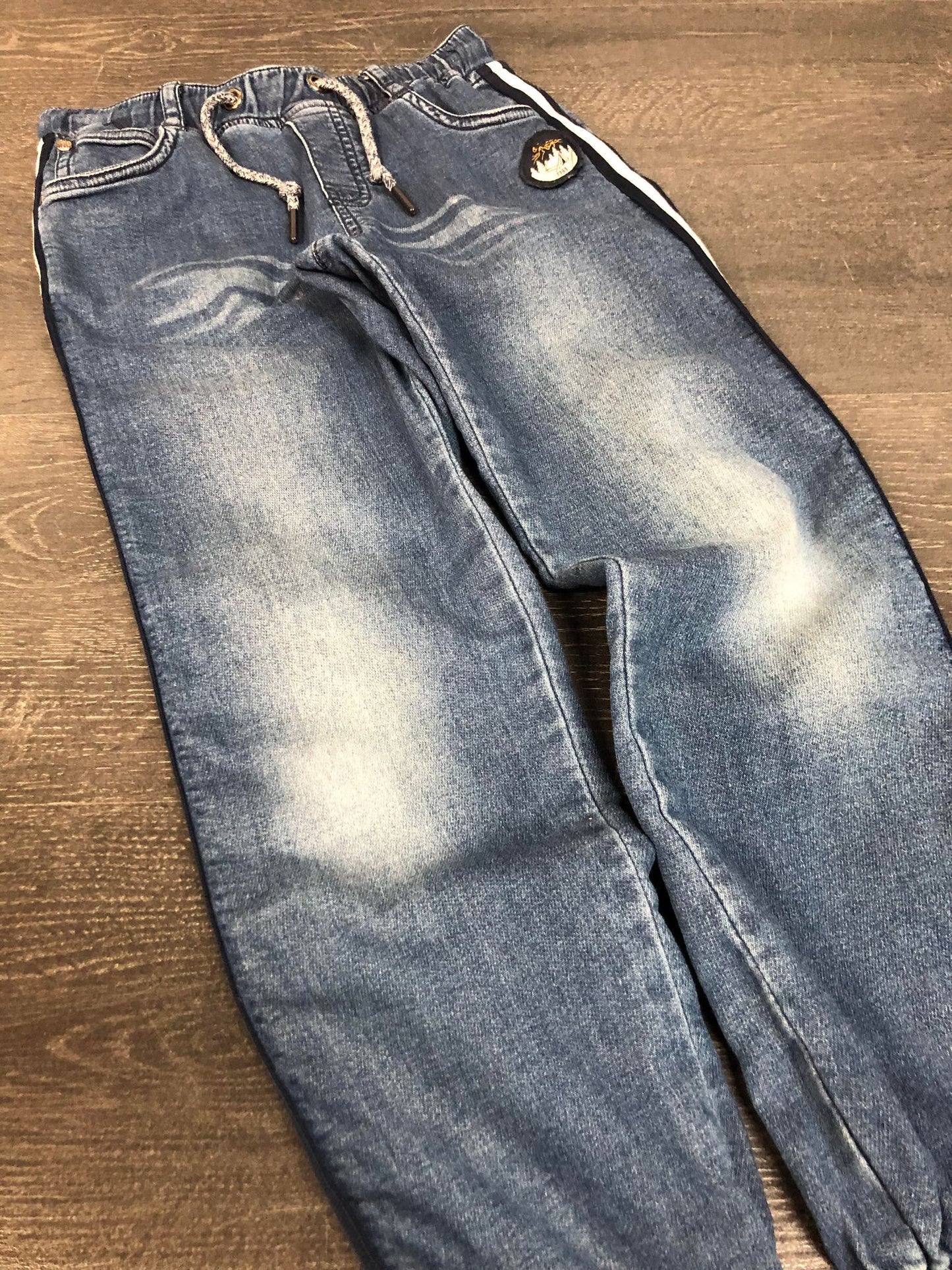 FRIPERIE - Jeans jogger - Souris mini - 7 ans