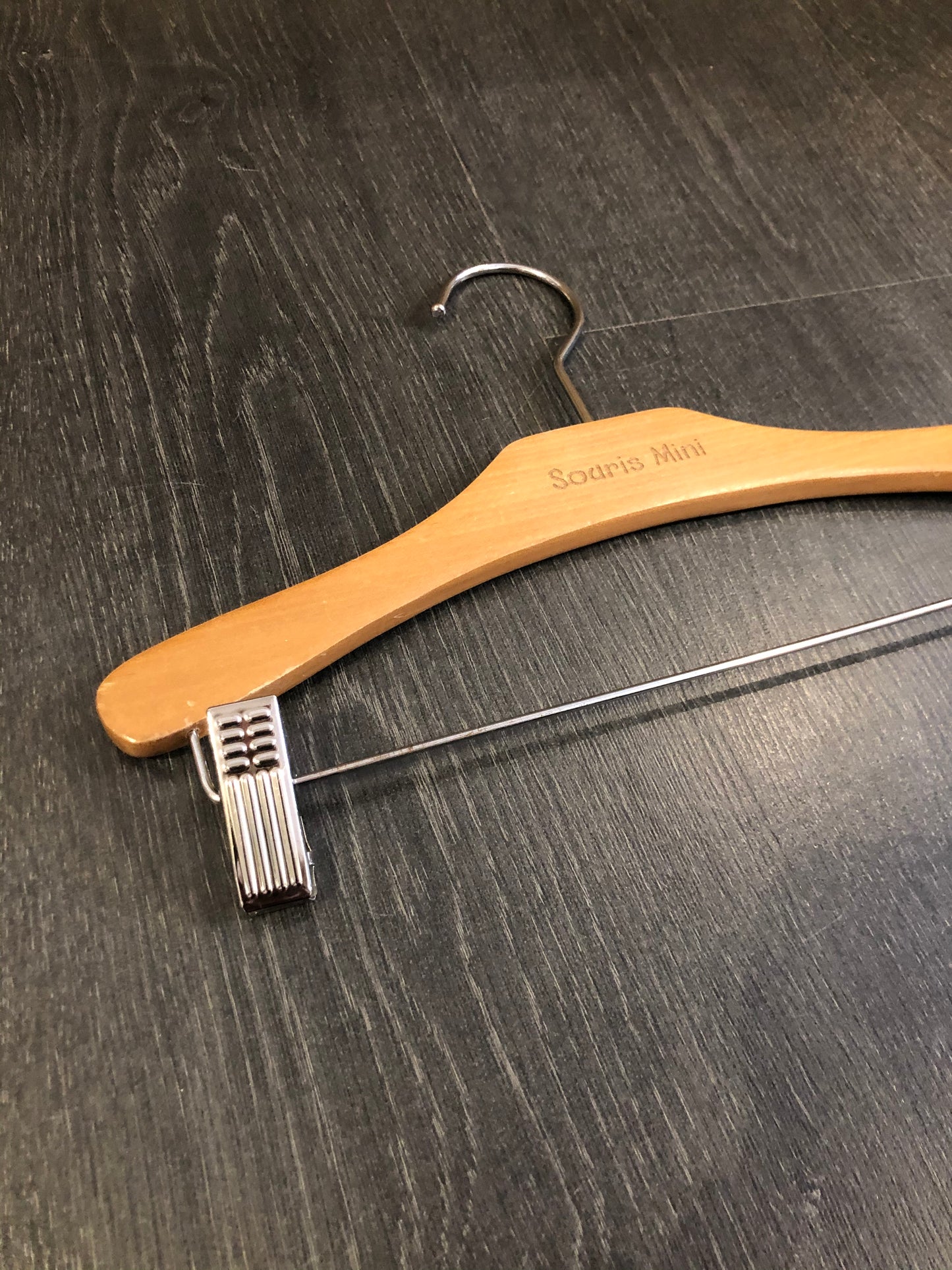 Cintres avec pinces - souris mini - format enfant