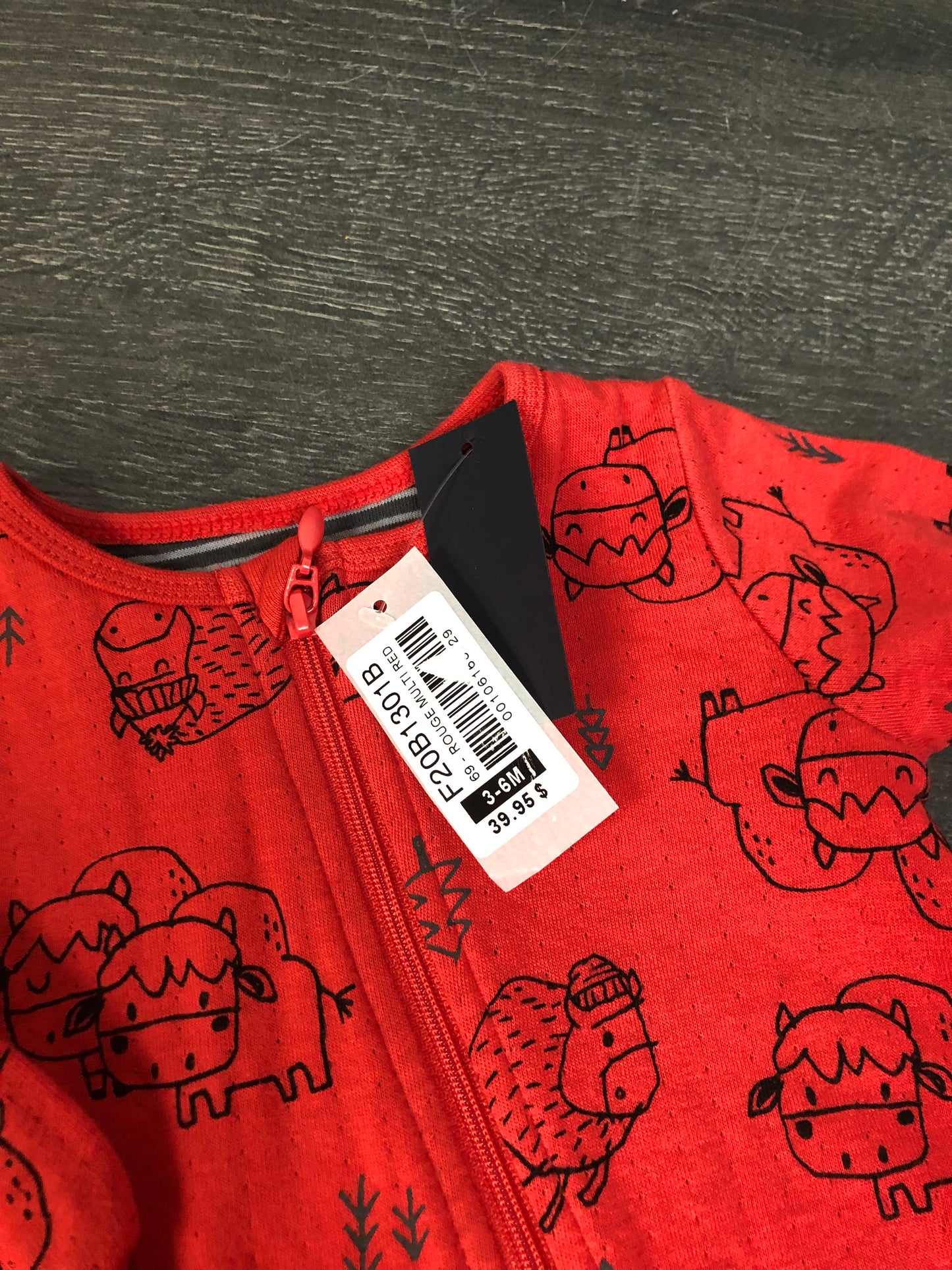 Pyjama - souris mini - 3-6 mois