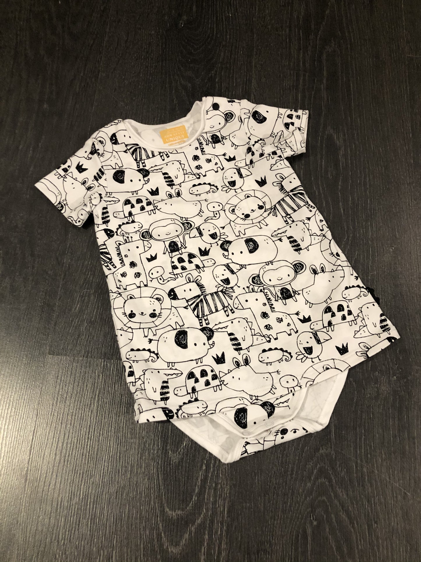 Gilet Manches Courtes Cache Couche - Souris Mini 9-12 Mois
