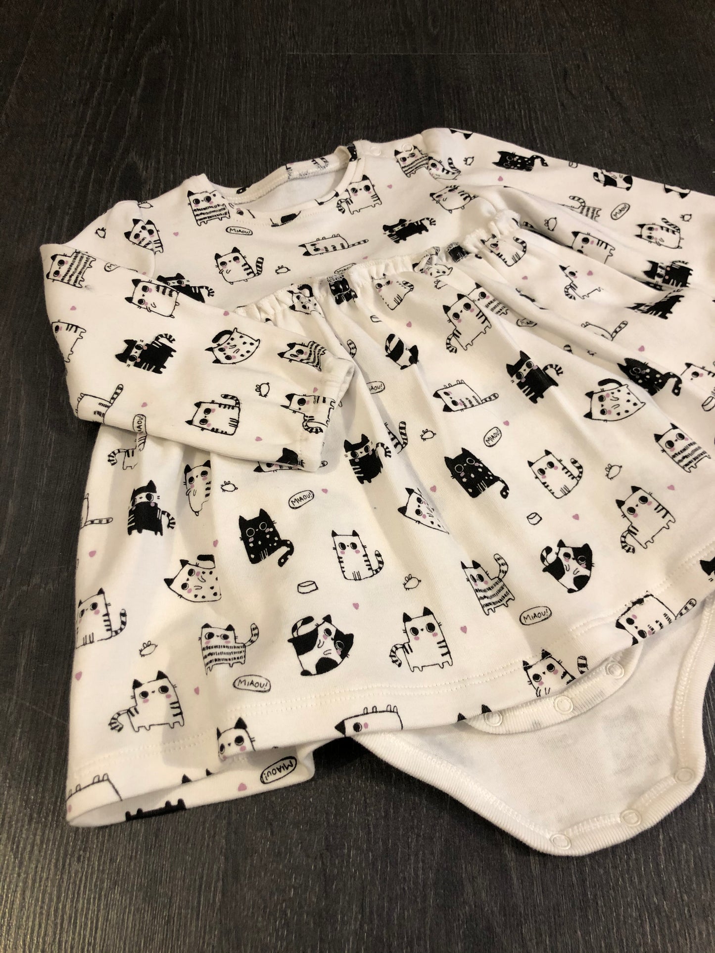Robe - souris mini echantillon - 9-12 mois
