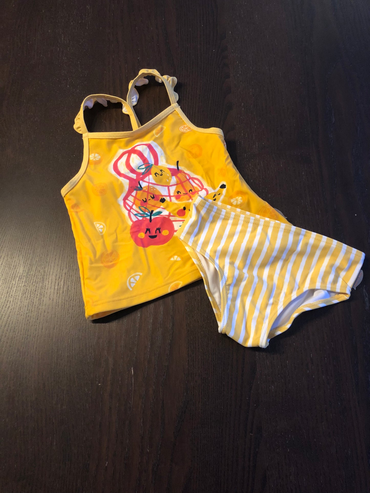 PROMO 25$ - Maillot  2 pieces et rashguard - enfant - souris mini - 3 ans