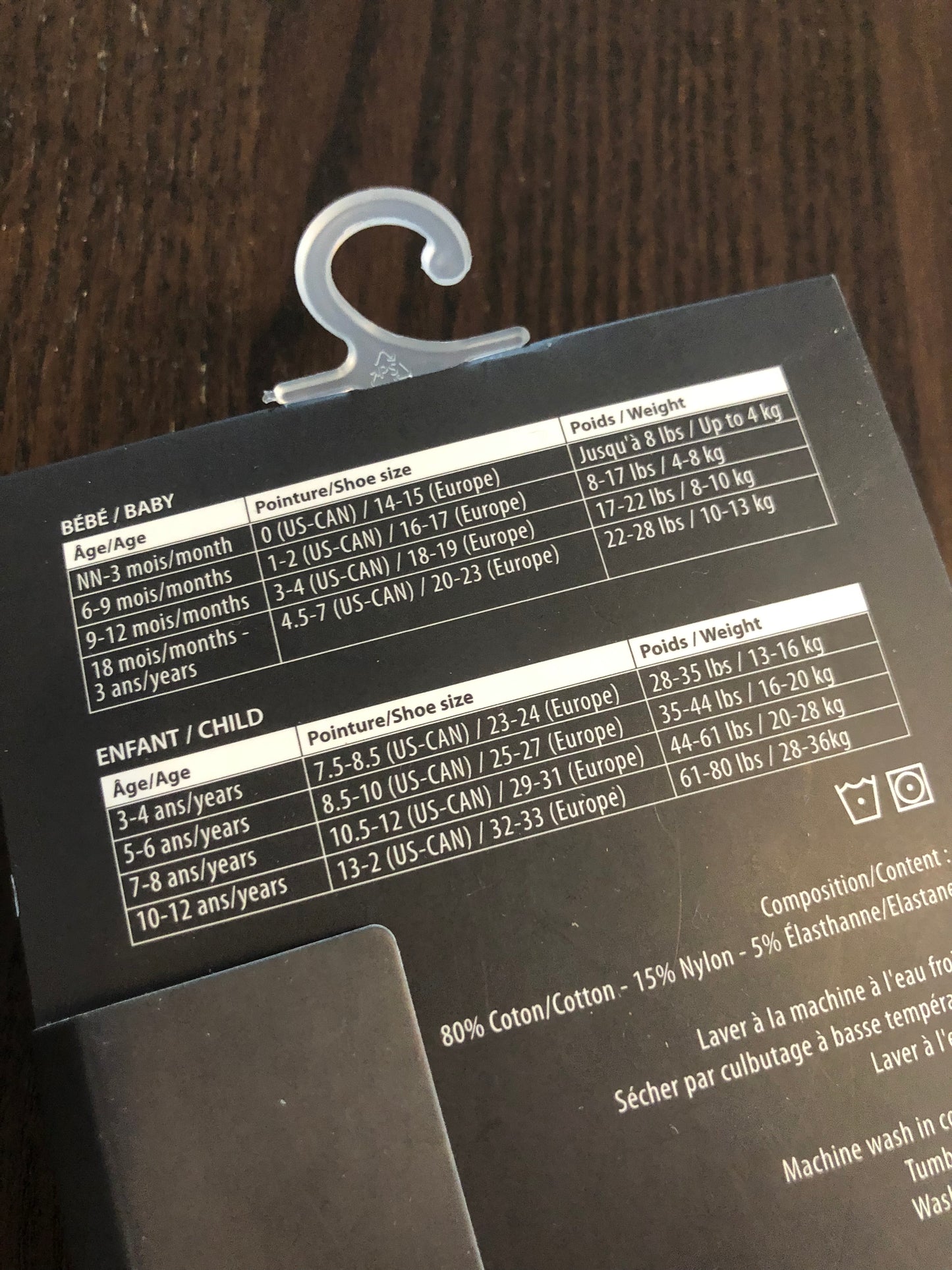 Collant - souris mini - voir grandeurs