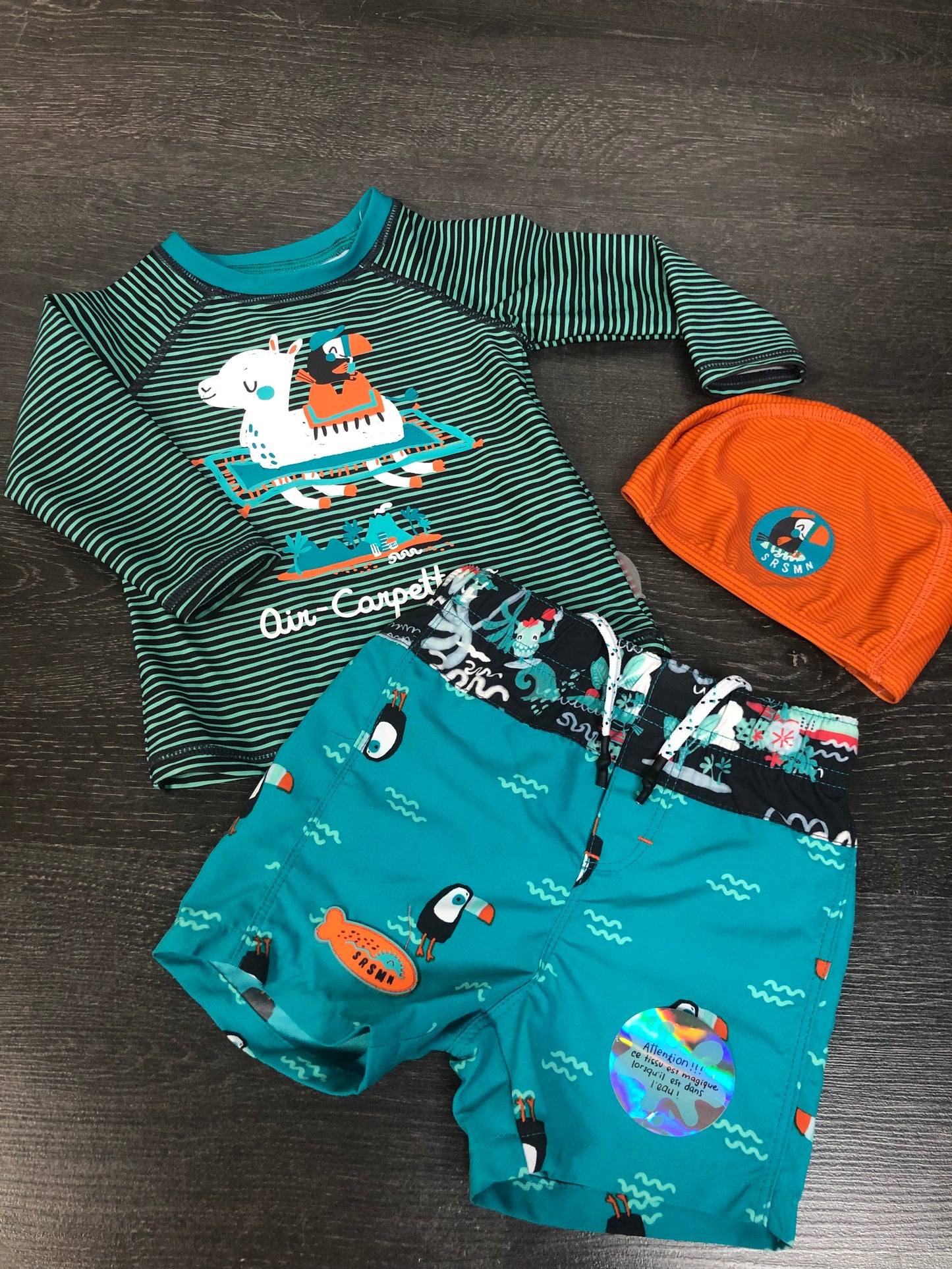 PROMO 24$ - Kit maillot  - souris mini - 6-9 mois