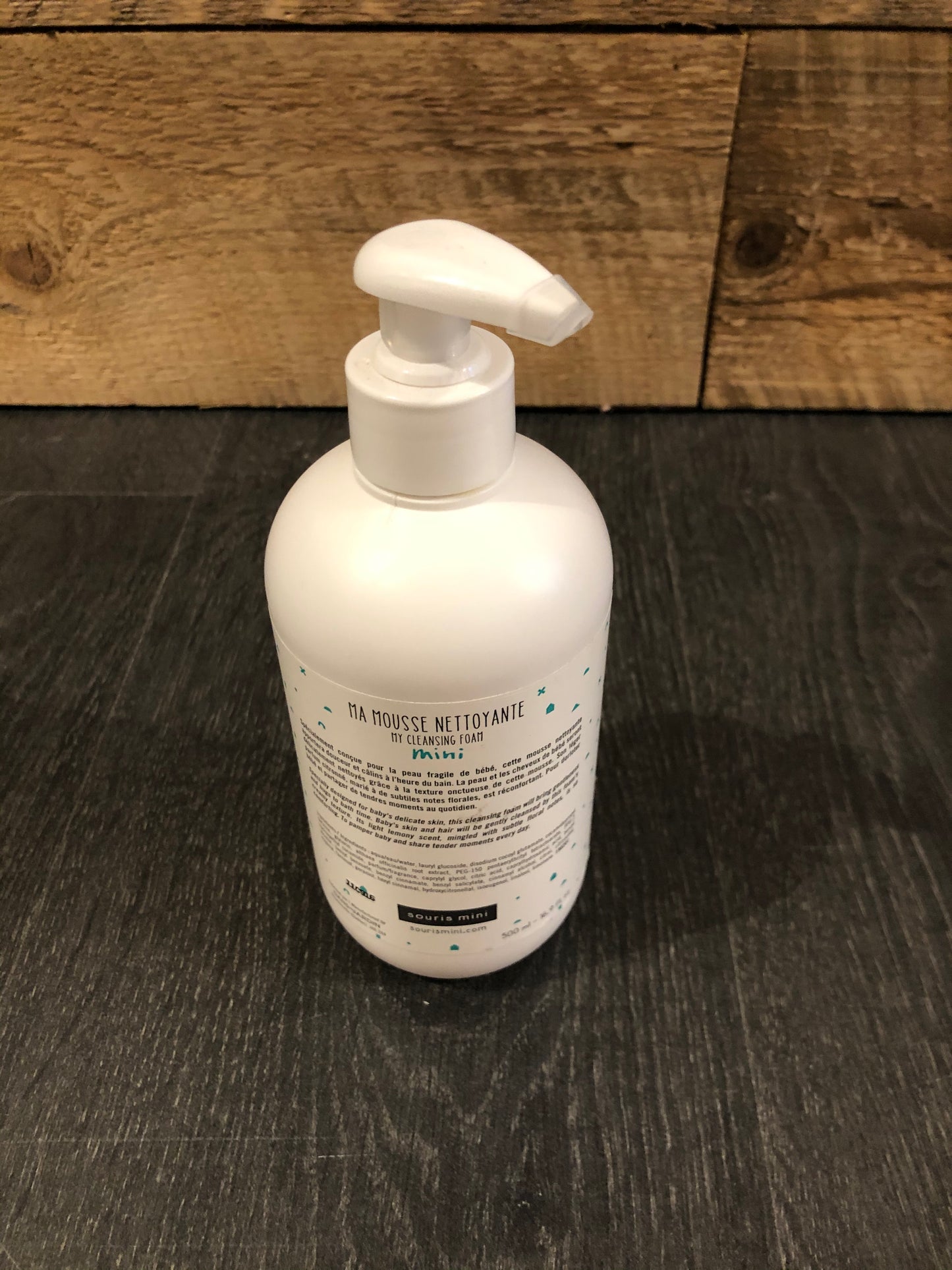 Serviette de bain bebe et ma mousse nettoyante mini