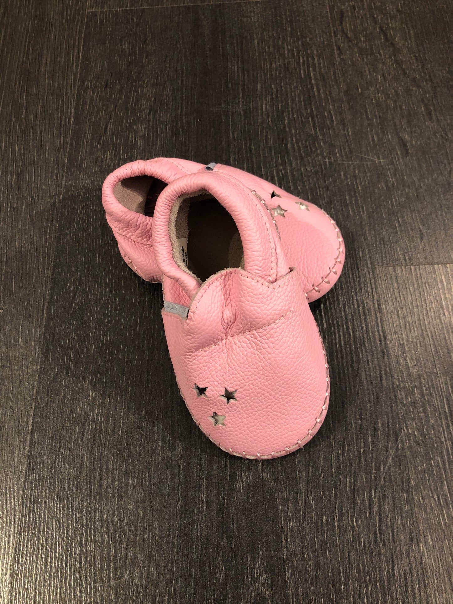 Pantouffles de cuir - souris mini - 18-24 mois