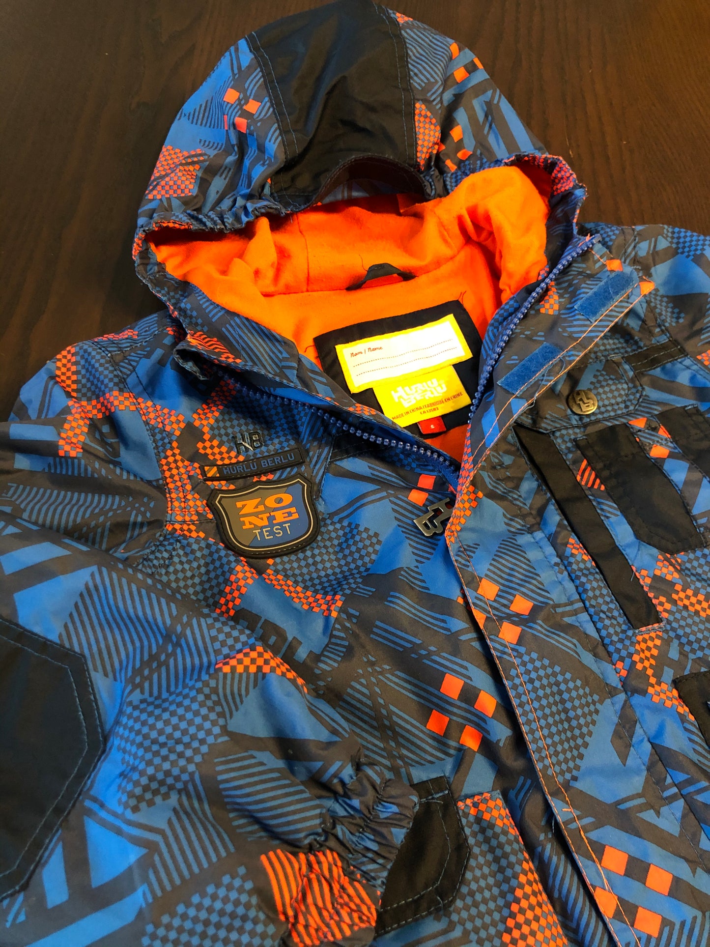 Manteau mi - saison - hurluberlu - 5 ans