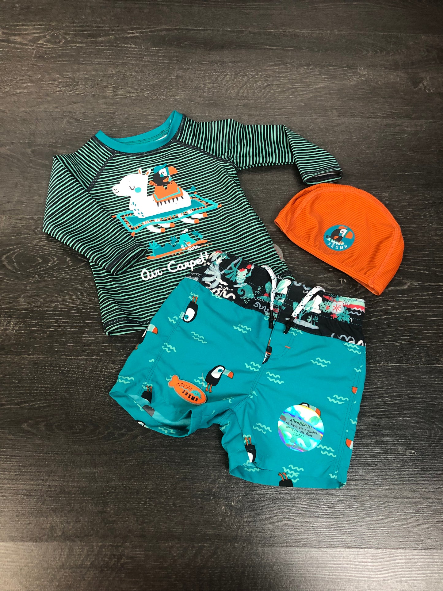 PROMO 24$ - Kit maillot  - souris mini - 6-9 mois
