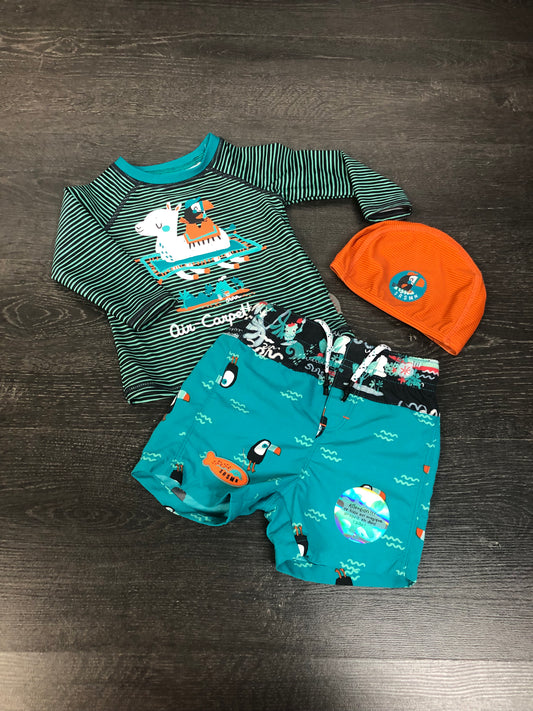 PROMO 24$ - Kit maillot  - souris mini - 6-9 mois