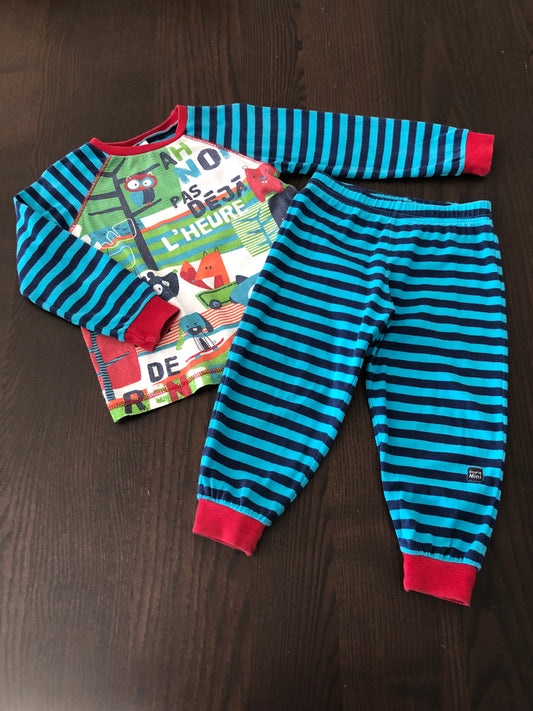 FRIPERIE - pyjama - souris mini - 2 ans