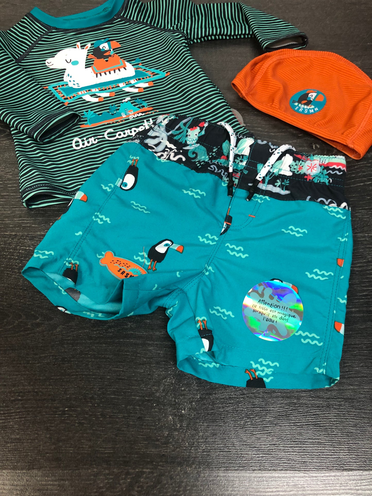 PROMO 24$ - Kit maillot  - souris mini - 6-9 mois