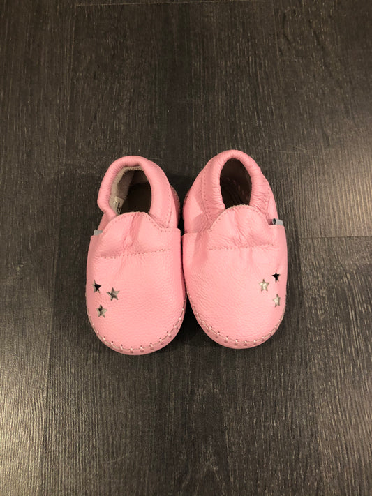 Pantouffles de cuir - souris mini - 18-24 mois