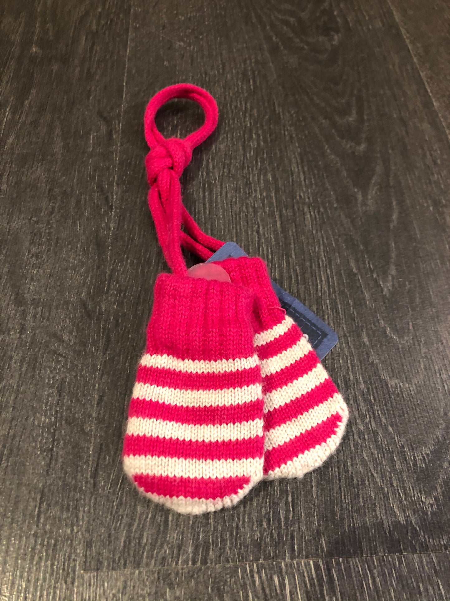 Mitts de tricot - souris mini - nn-1 mois ( tp bebe )
