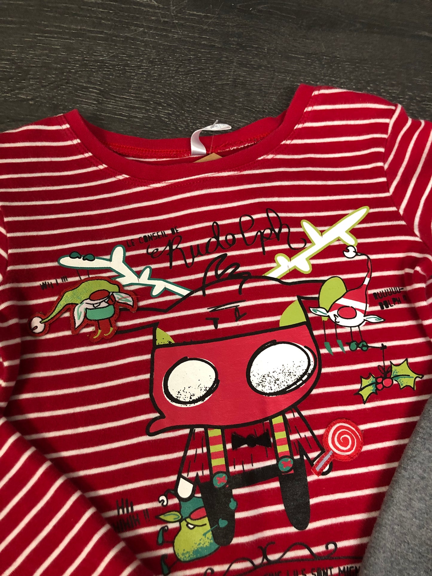 FRIPERIE - pyjama de noel - 5-6 ans