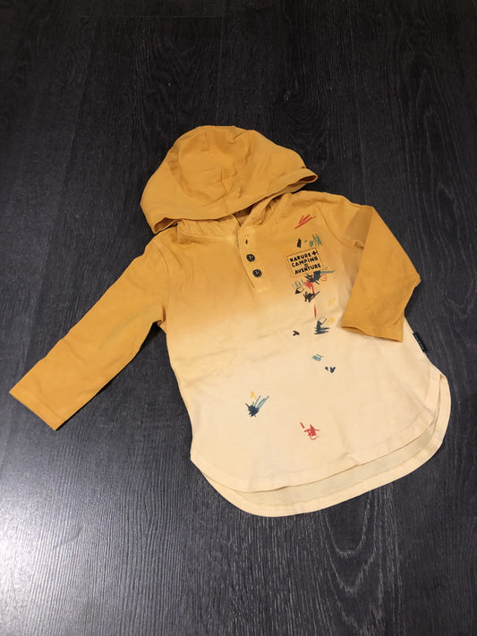 Hoodie Manches Longues - Souris Mini 6-9 Mois
