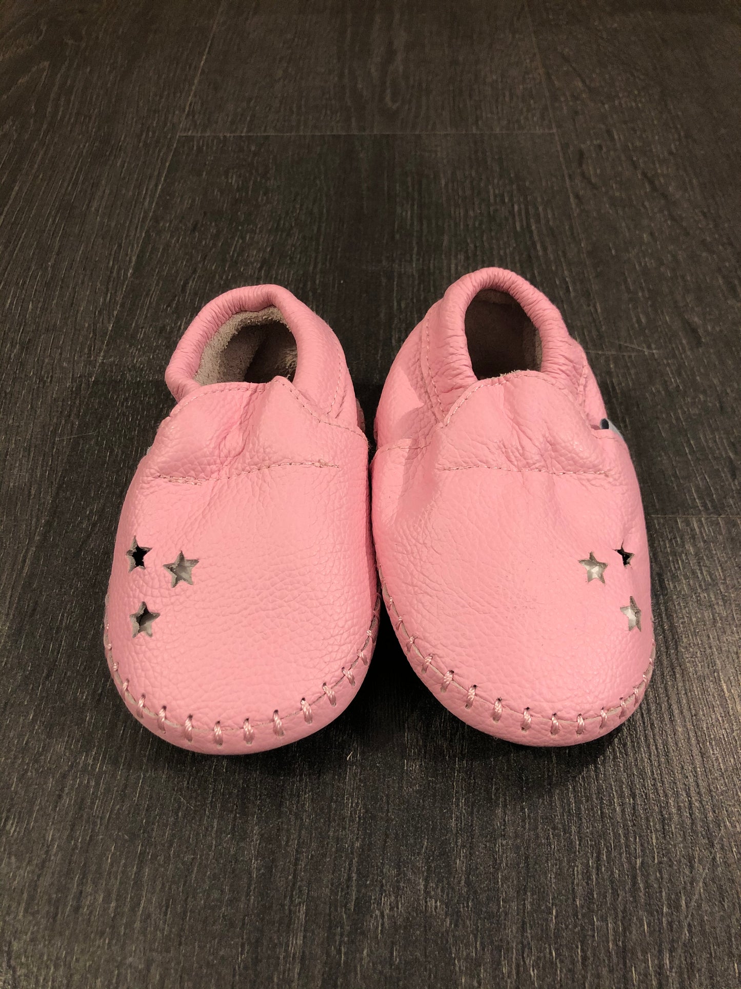 Pantouffles de cuir - souris mini - 18-24 mois