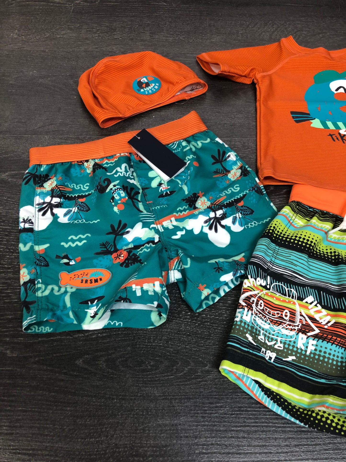 PROMO 35$ - Ensemble maillot - bebe - souris mini - 6-9 mois