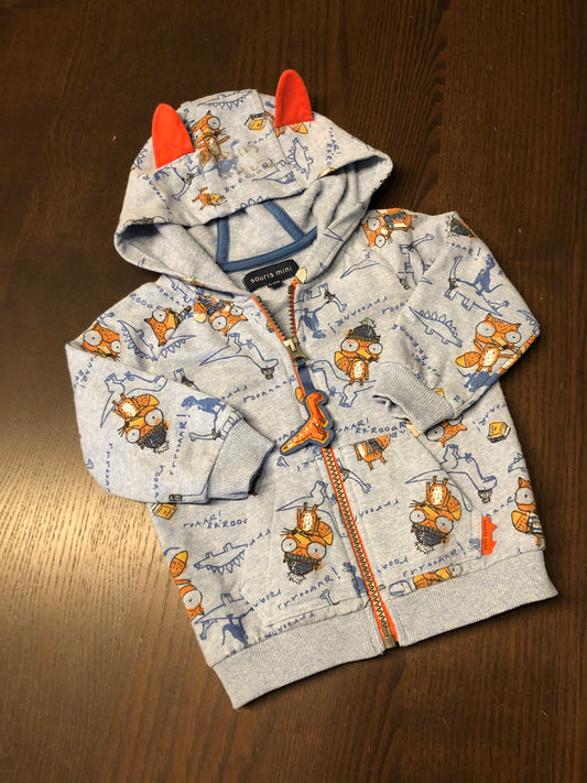 hoodie - souris mini - 6-9 mois - IMPARFAIT