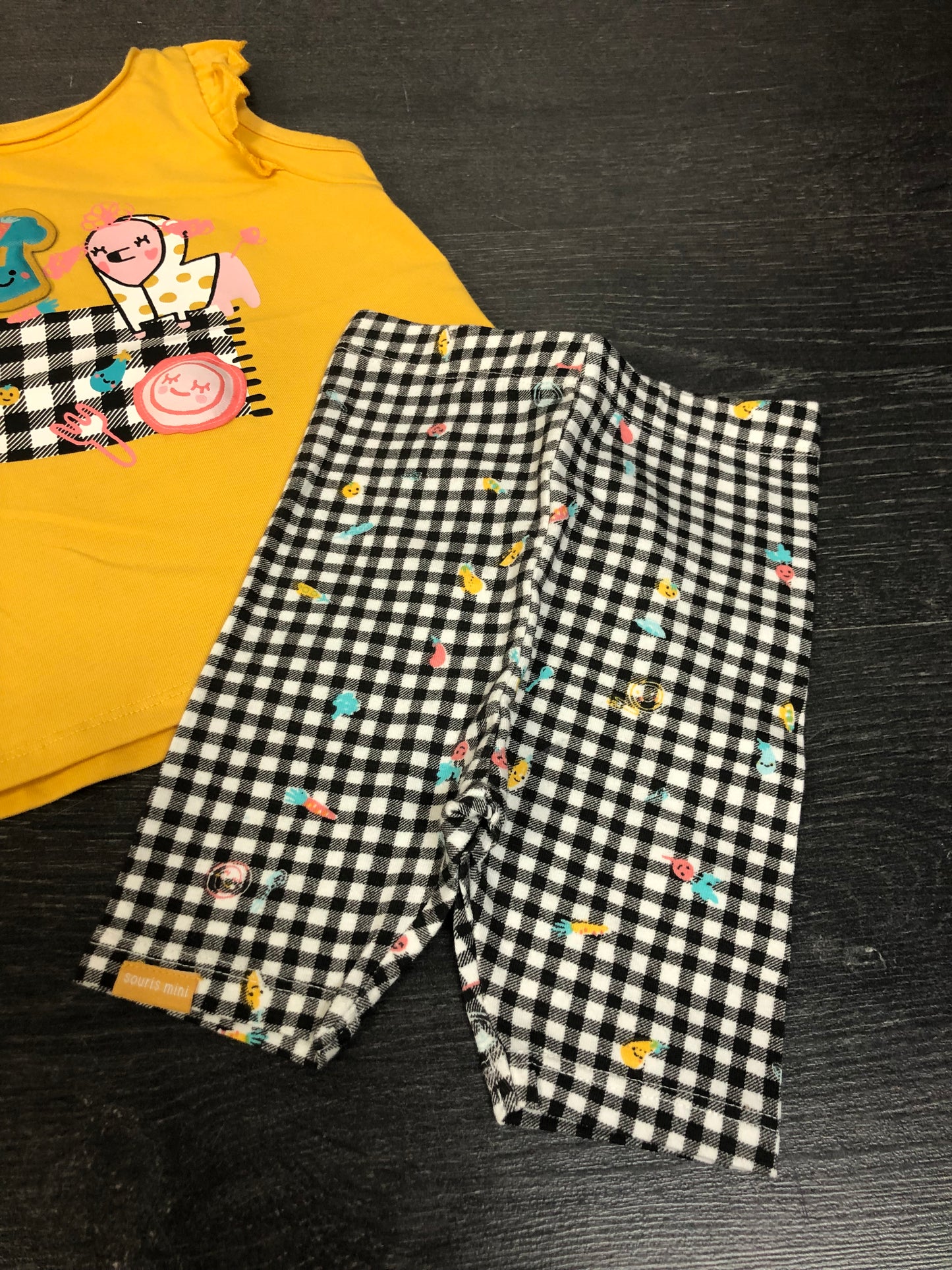 Camisole et legging - souris mini - voir les grandeurs
