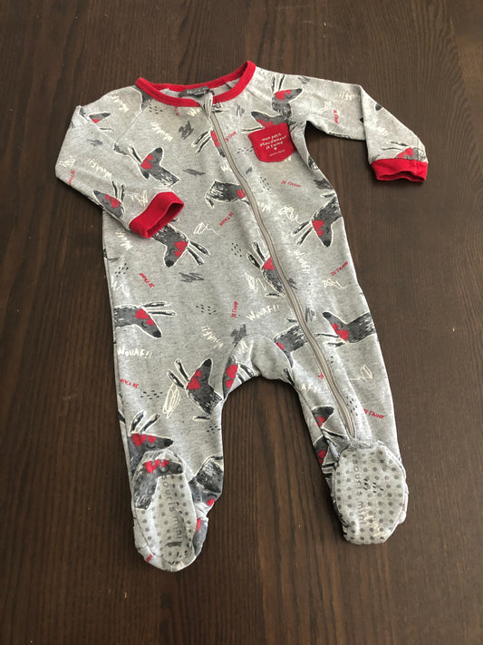 FRIPERIE - pyjama-  souris mini -  6-9 mois