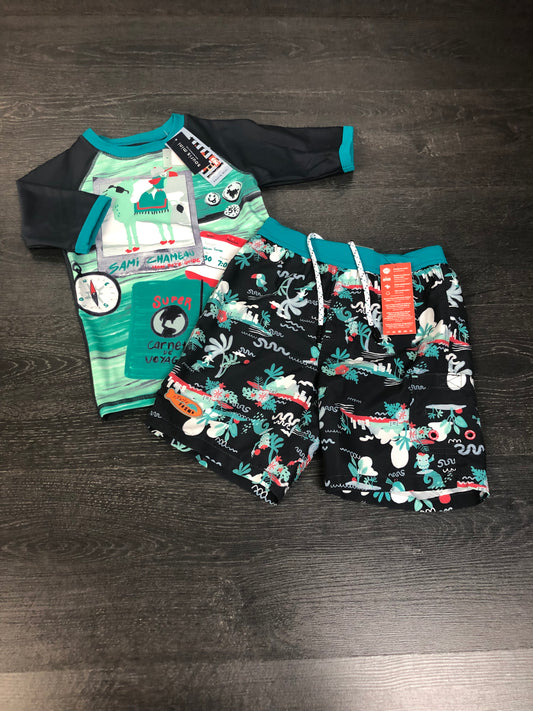 PROMO 30$ - Rashguard et maillot - souris mini - 12 ans
