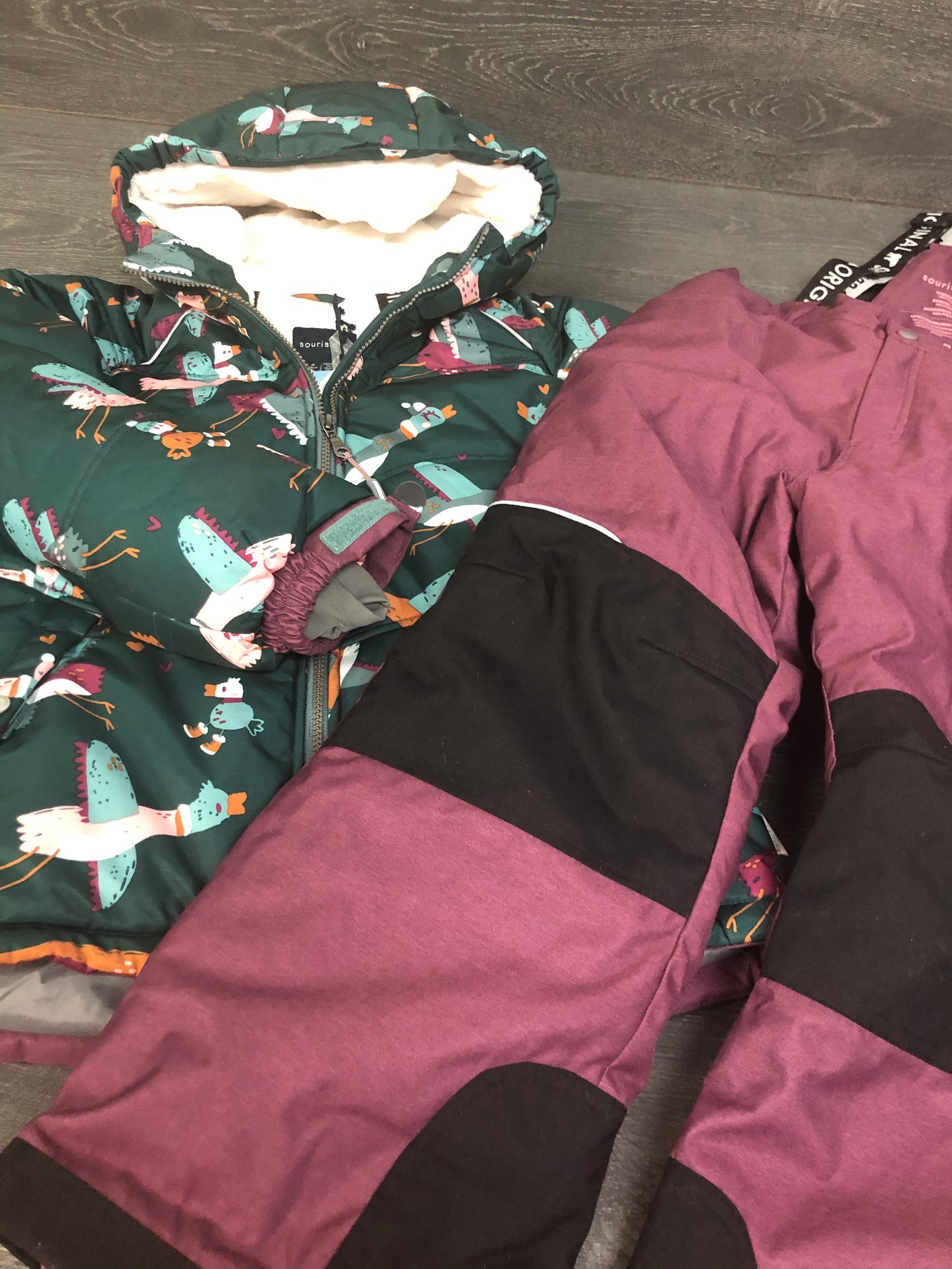 Habit de neige - souris mini - 8 ans