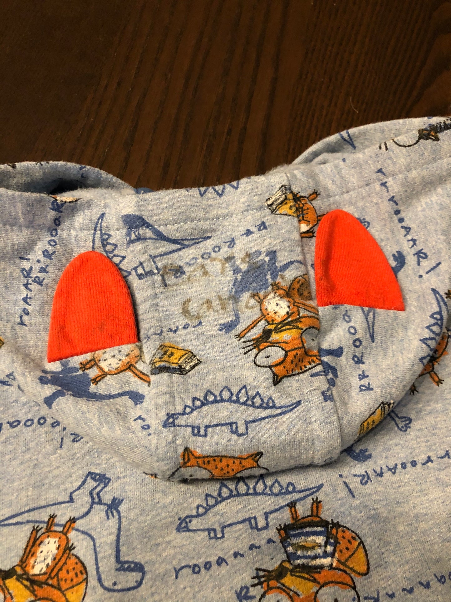 hoodie - souris mini - 6-9 mois - IMPARFAIT