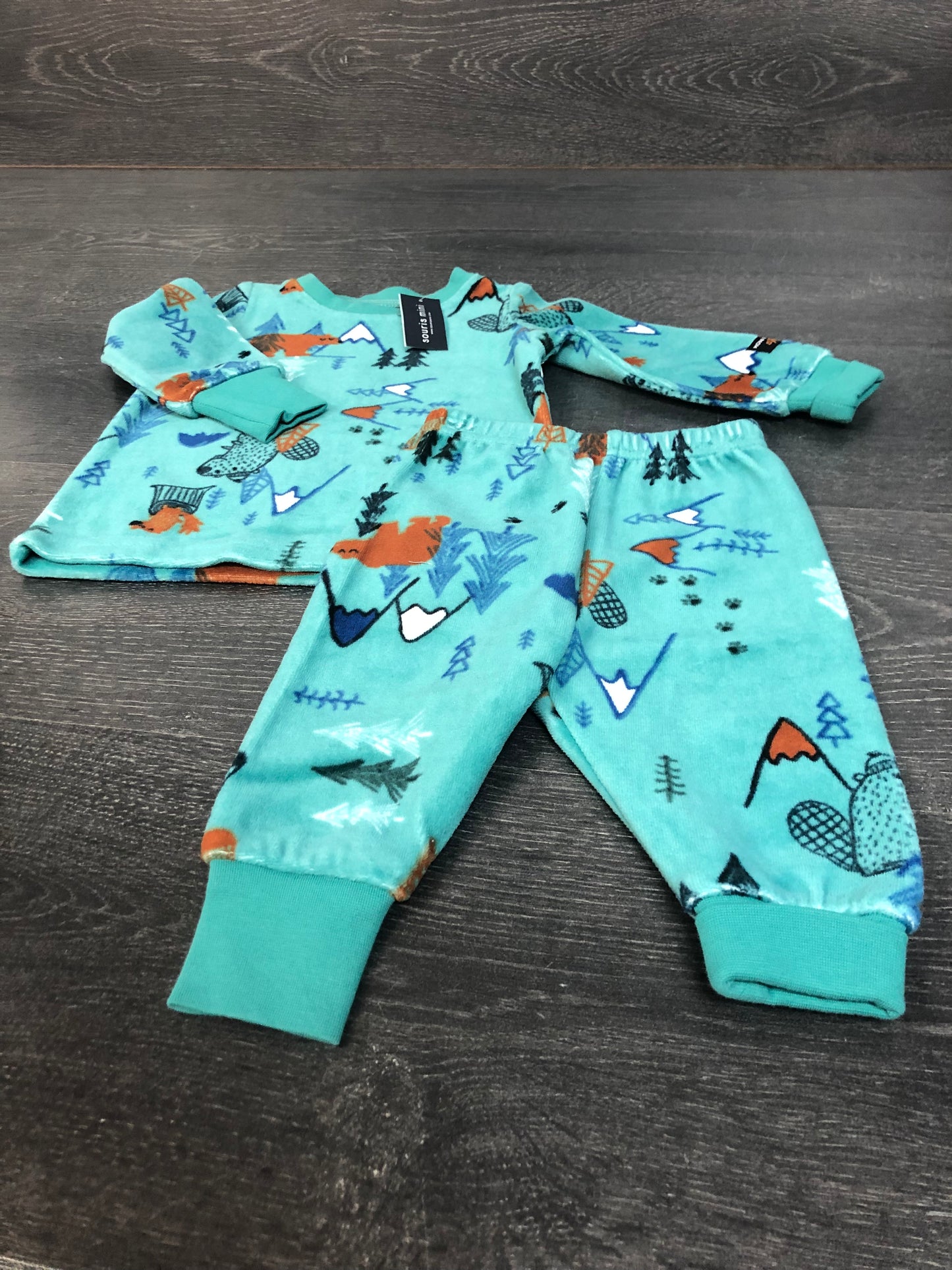 Pyjama 2 pieces - souris mini - voir les grandeurs
