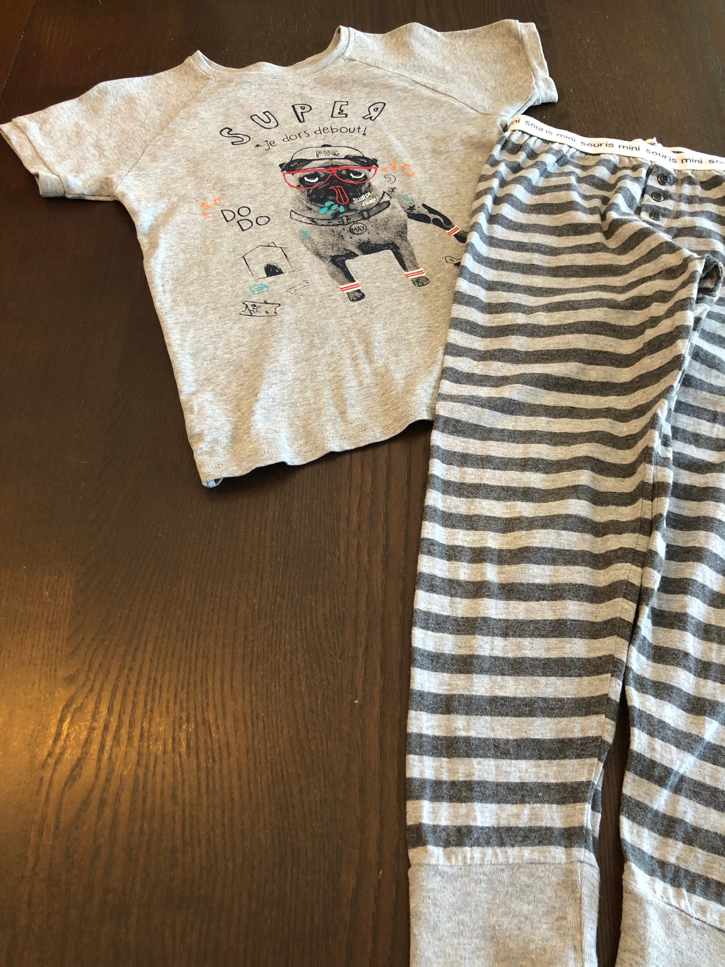 FRIPERIE - souris mini - pyjama - 4-5 ans