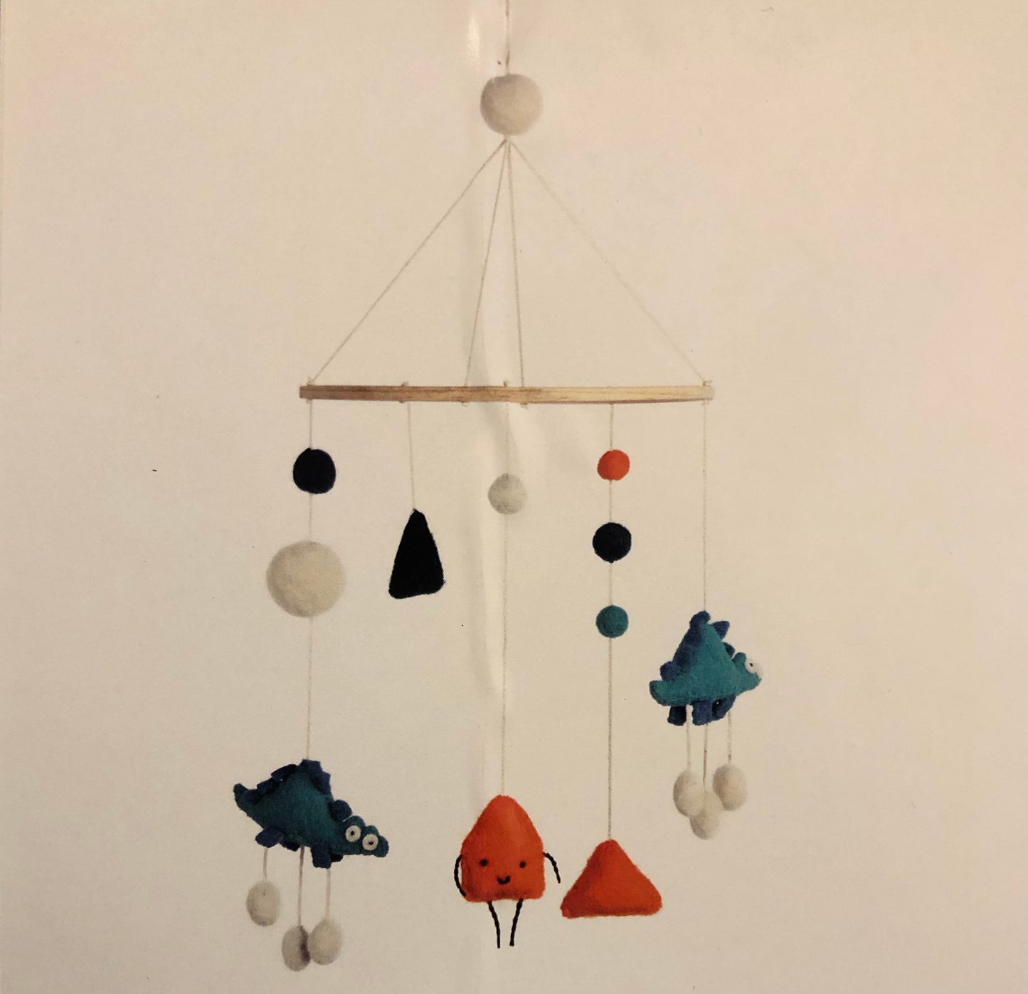 Duo mobile et guirlande en feutre