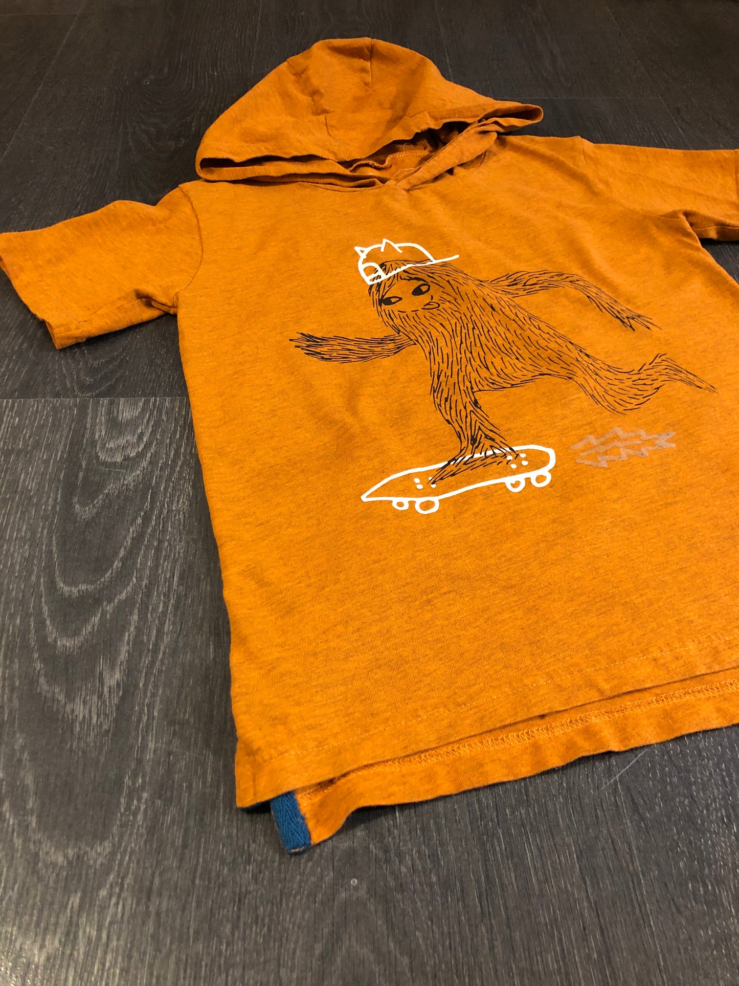 Hoodie manches courtes - souris mini - 8 ans