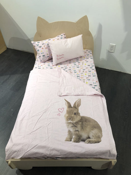 Ensemble Literie - Souris Mini Lit Bebe