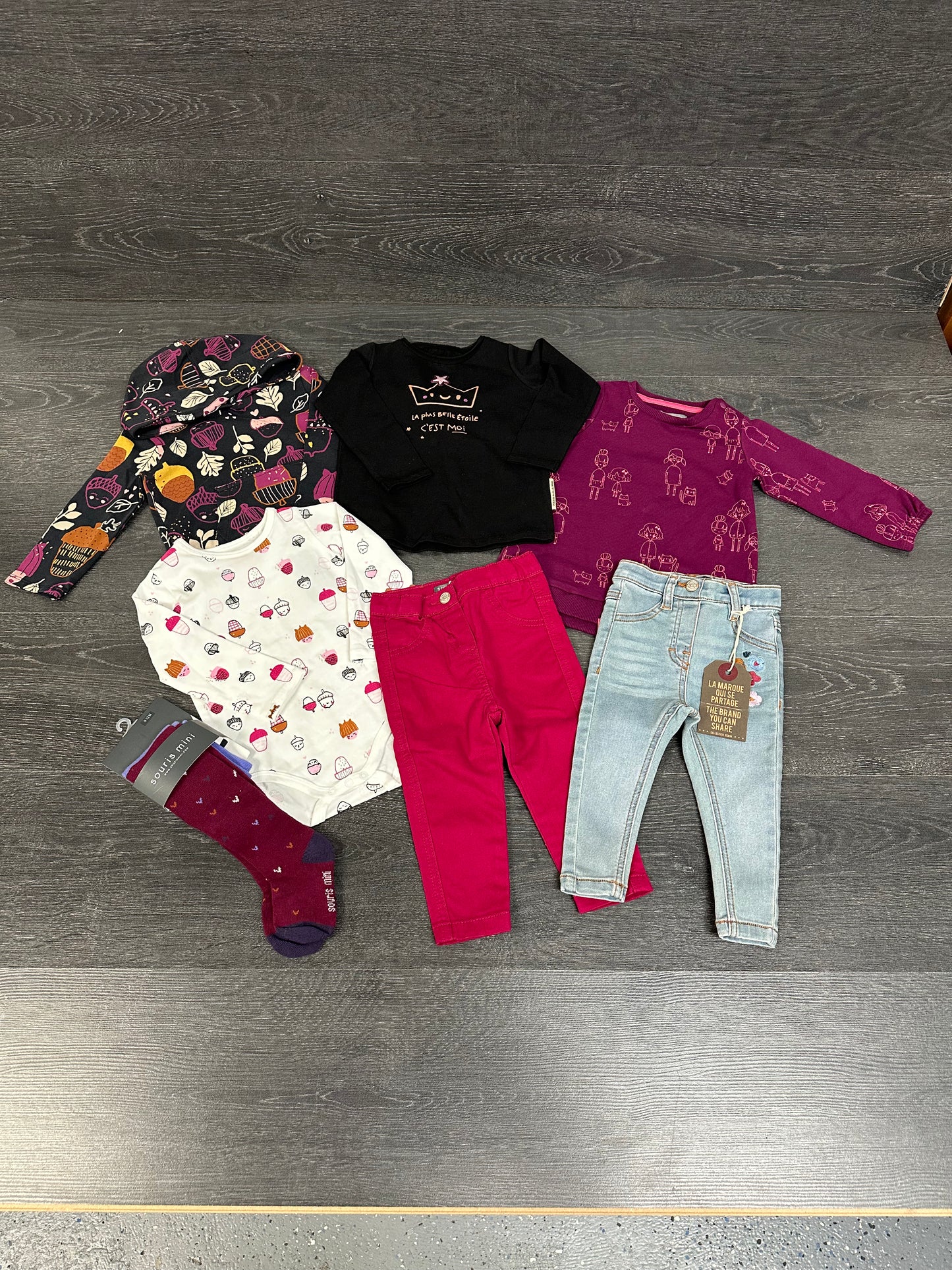 Lot fille 9-12 mois