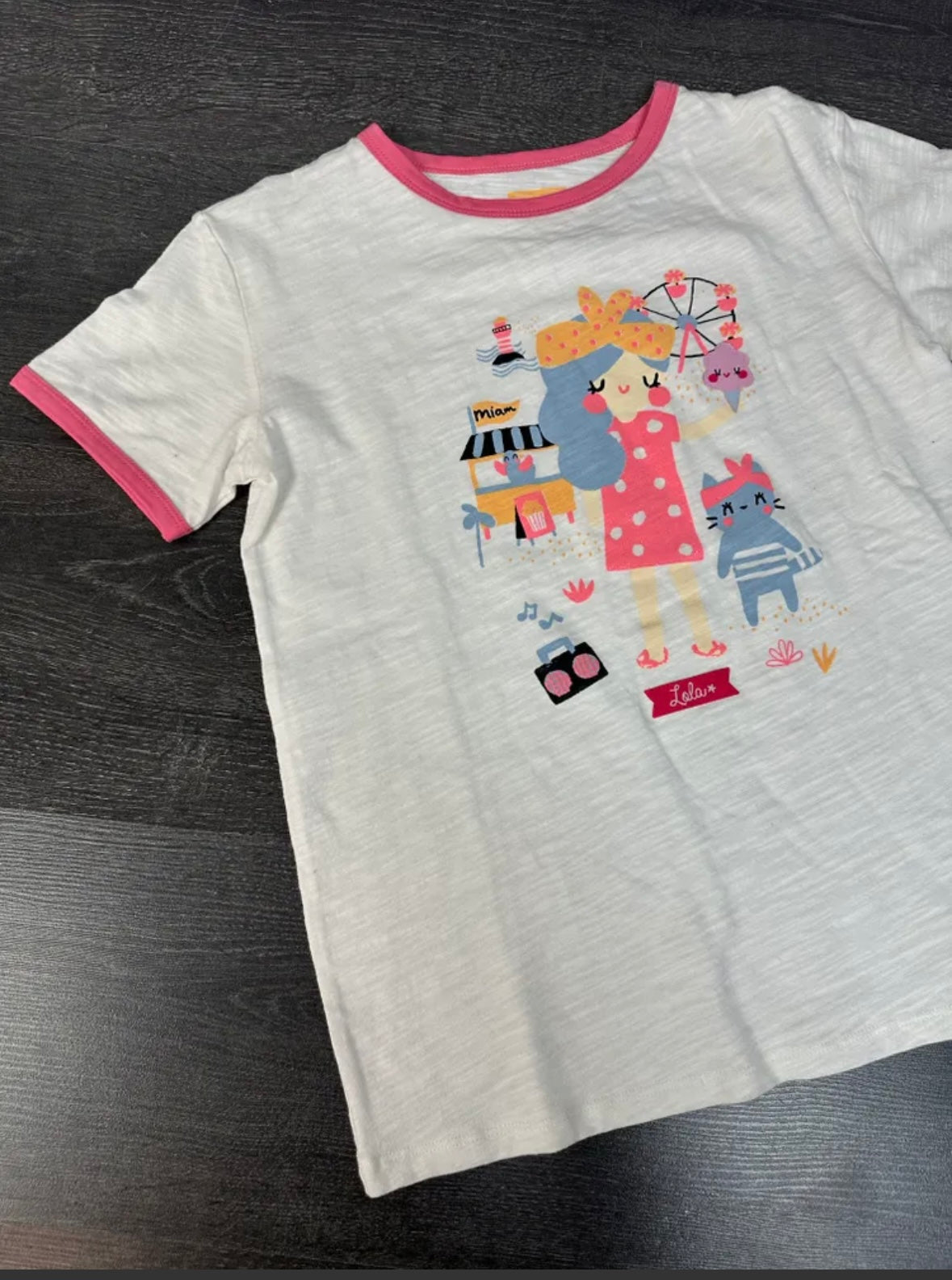 T-shirt fille souris mini - 12 ans