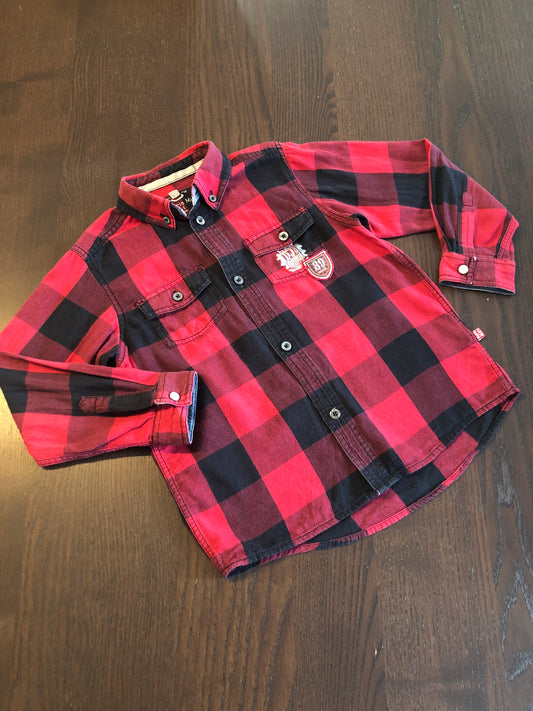 FRIPERIE - chemise - souris mini - 5 ans