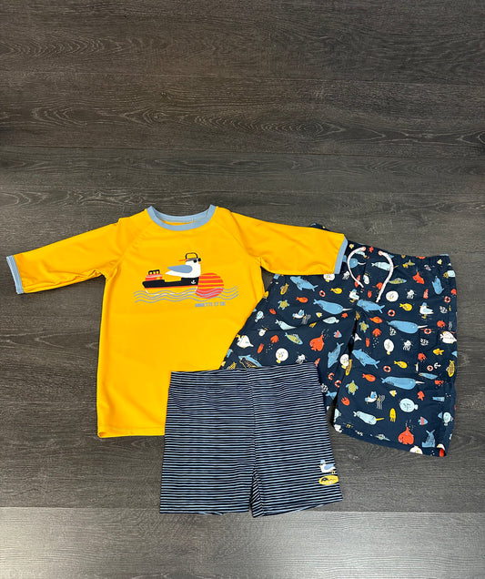 Trio maillot - souris mini - 12 ans