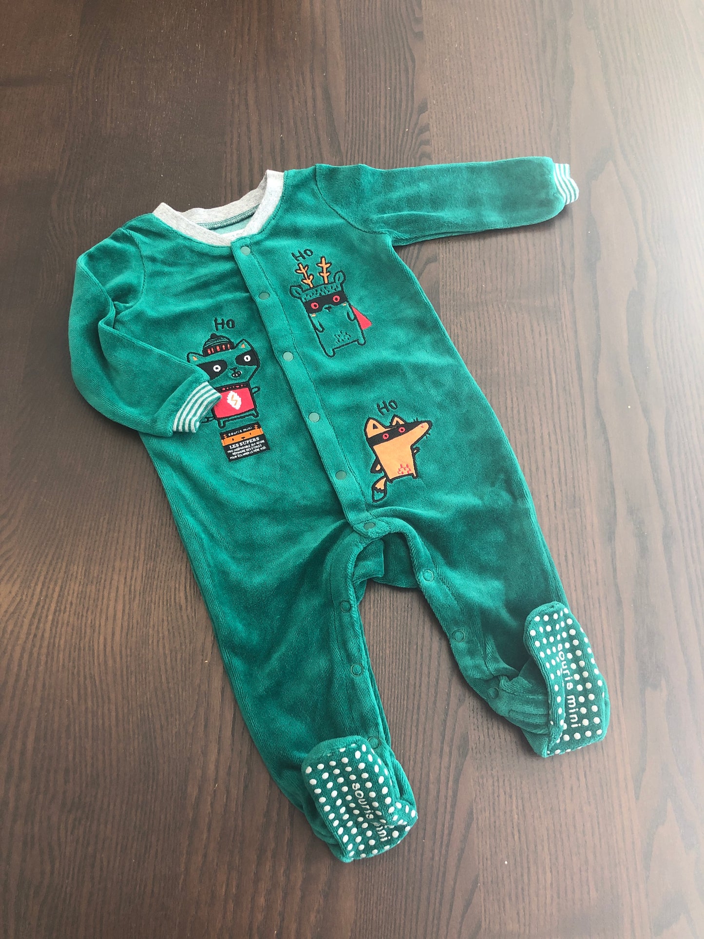 Pyjama noel - souris mini - 6-9 mois