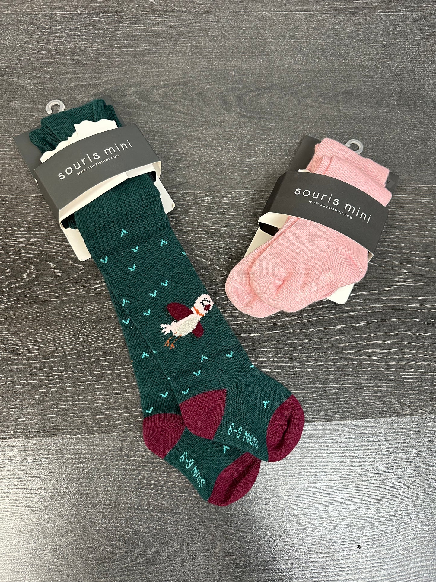 Duo bas collants 3-6 mois&6-9 mois