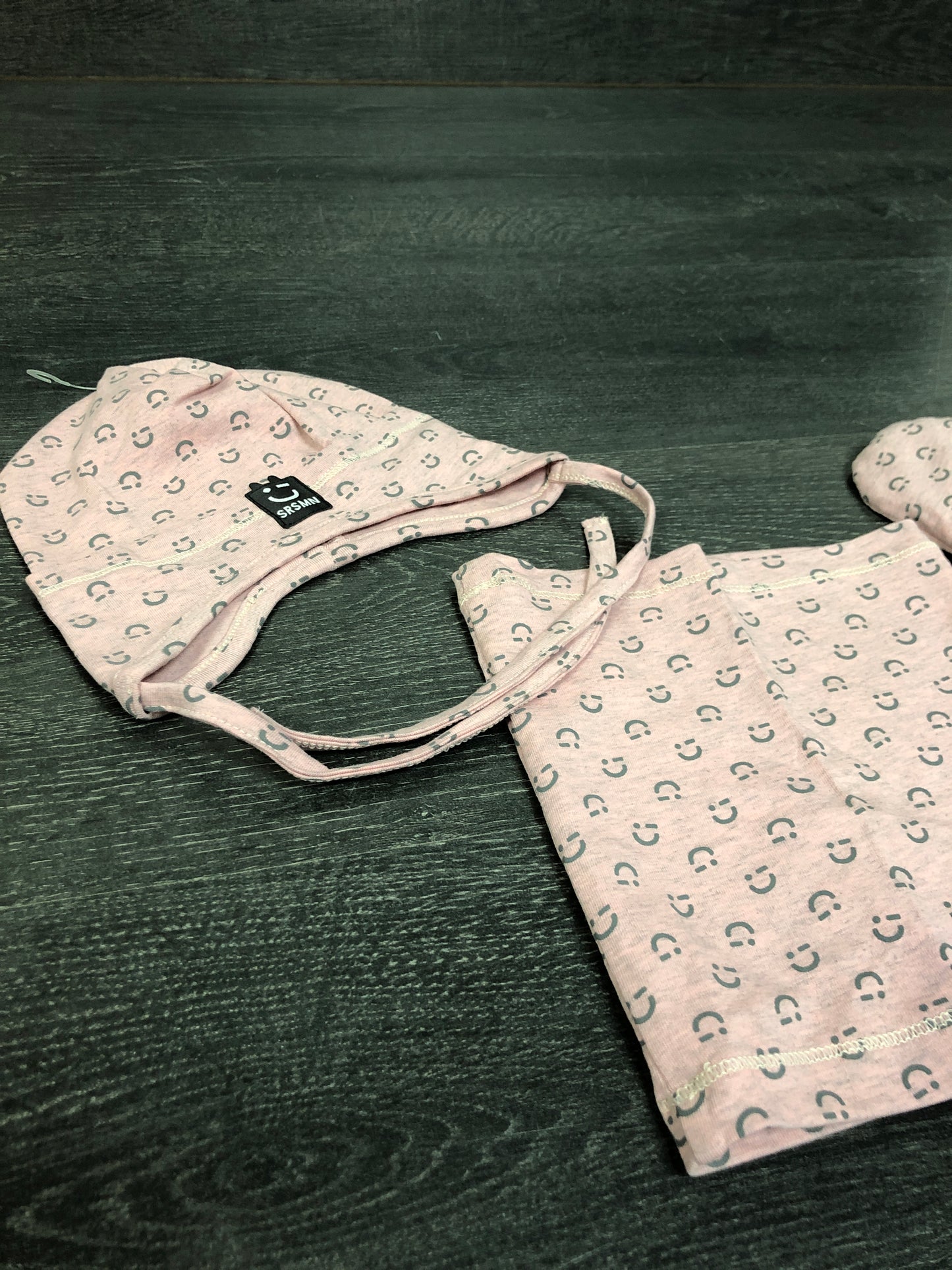 Trio jersey - souris mini - grand bebe