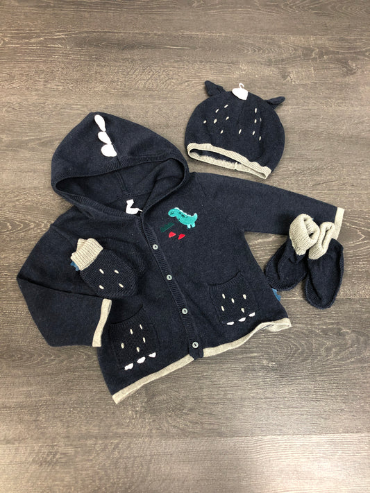Tricot 4 mcx - souris mini - 9-12 mois