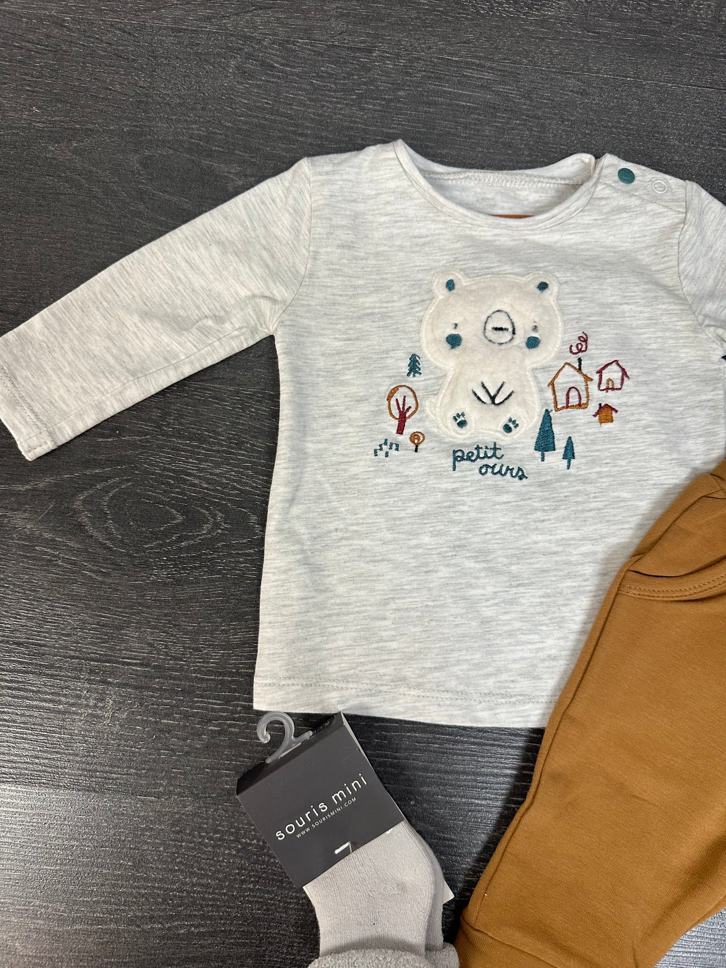 Ensemble bebe garçon 0-3 mois