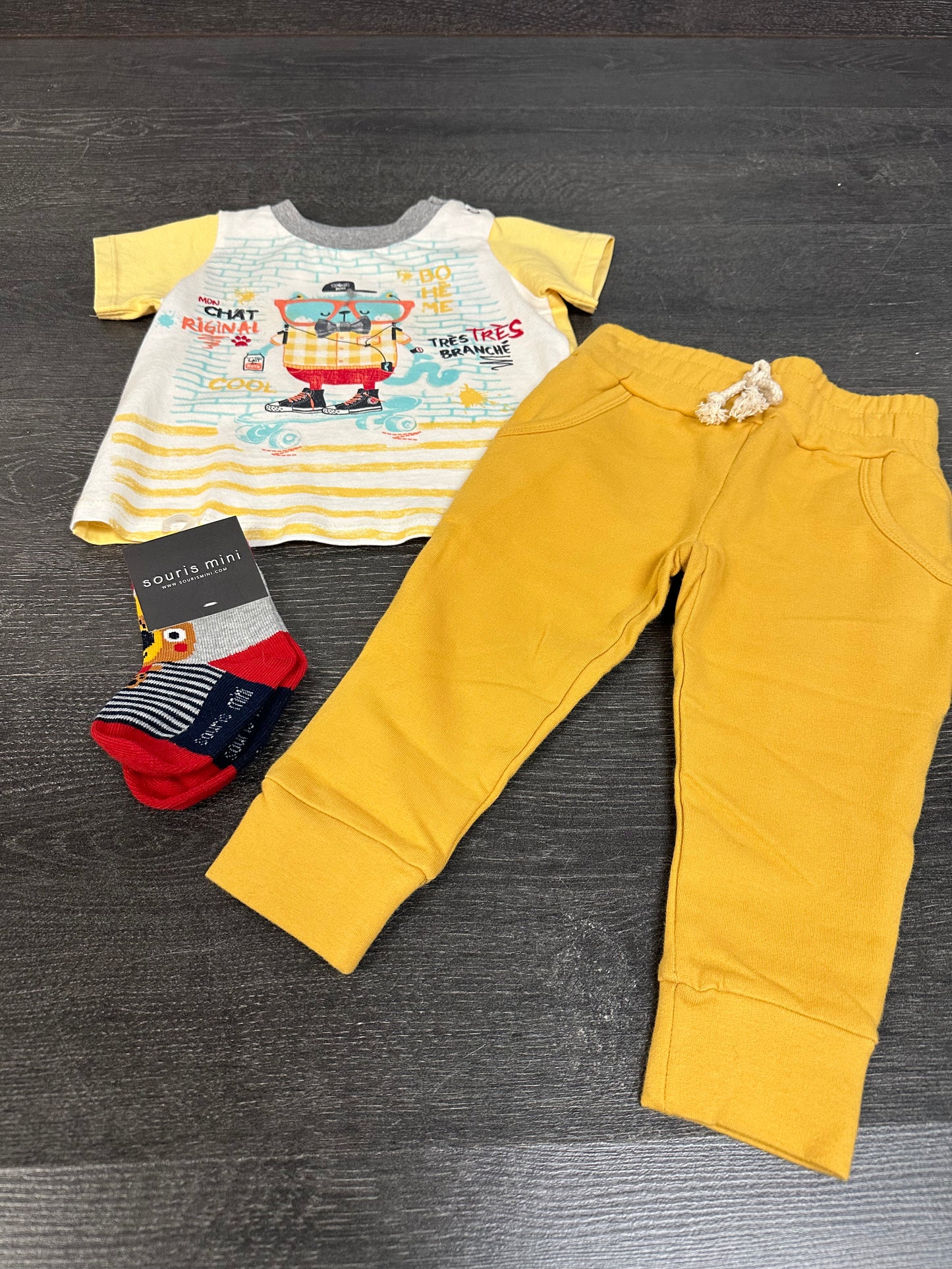 Ensemble 3 mrx bébé garcon