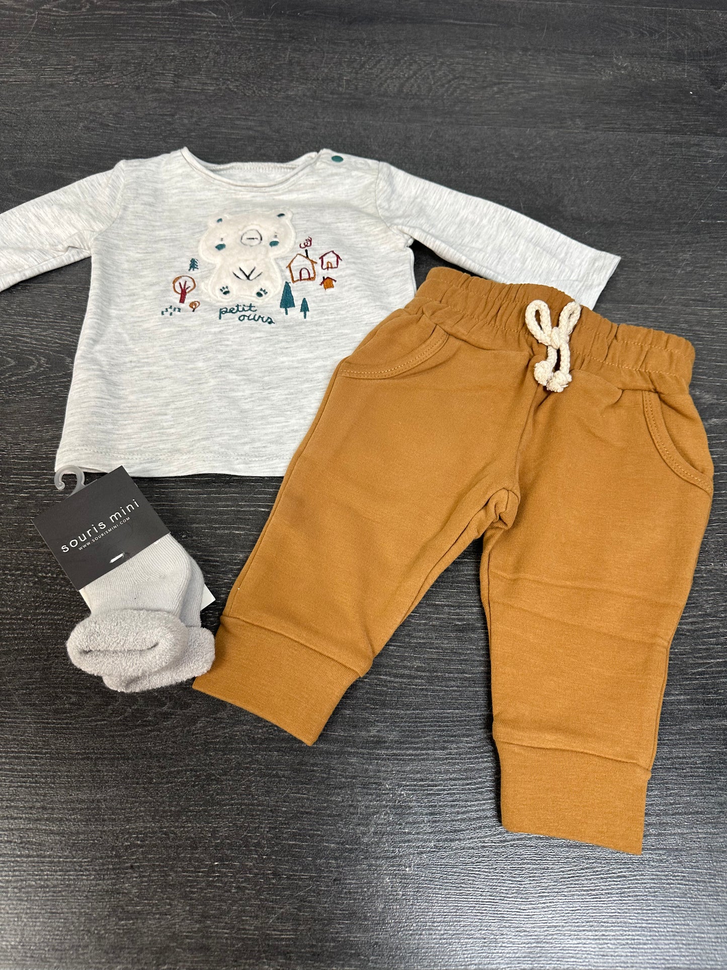 Ensemble bebe garçon 0-3 mois