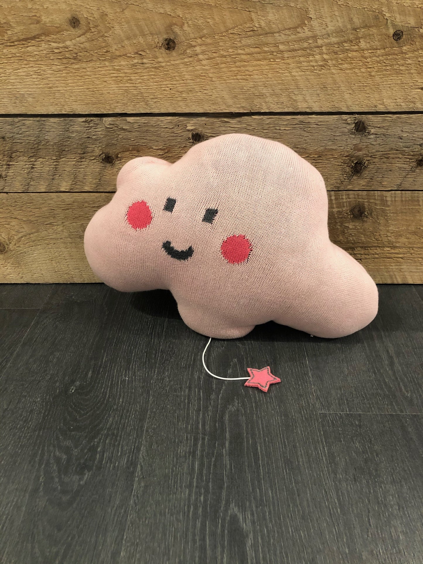 Toutou Nuage Musical Rose
