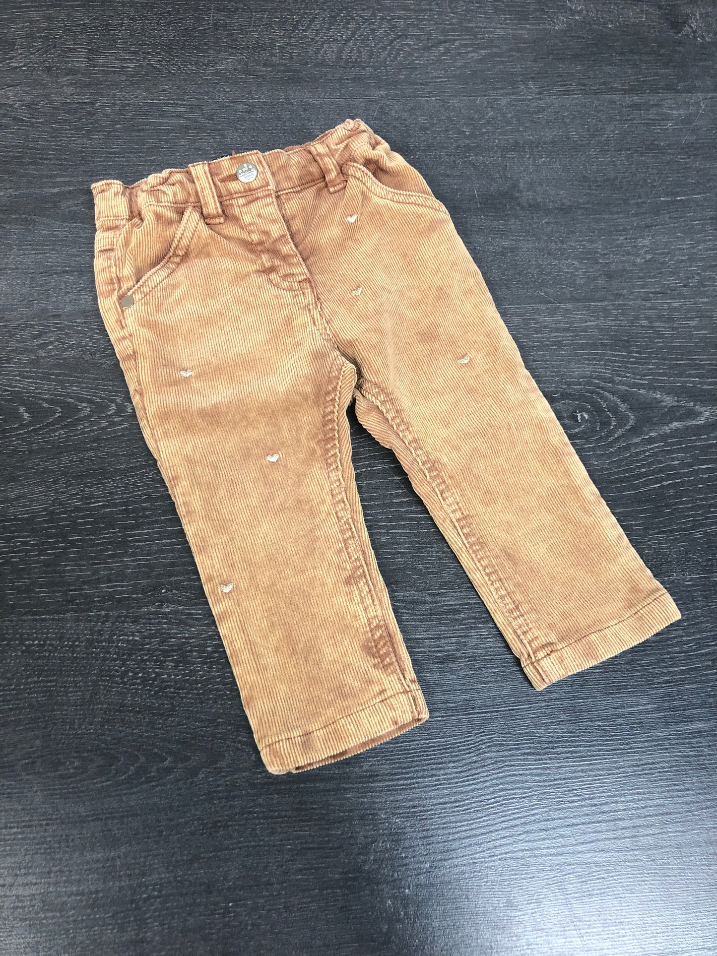 Pantalon cord du roy - souris mini - voir les grandeurs