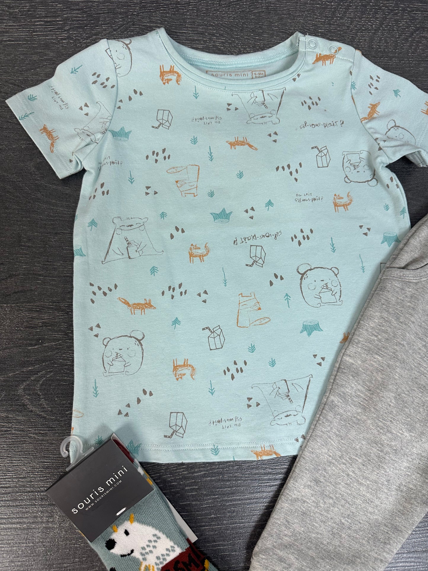 Ensemble bebe garçon 3 morceaux