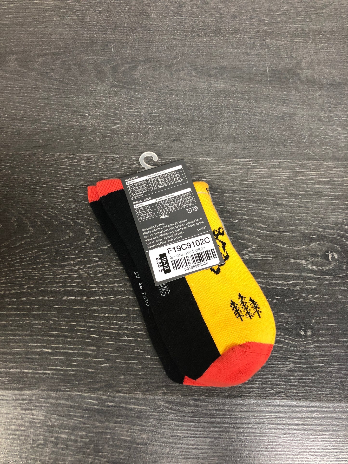 Souris mini - bas - 10-12 ans