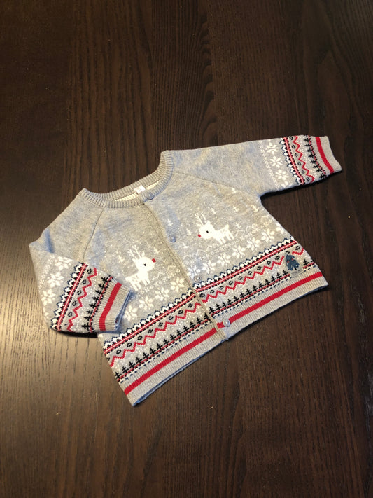 Veste tricot - souris mini - 0-3 mois