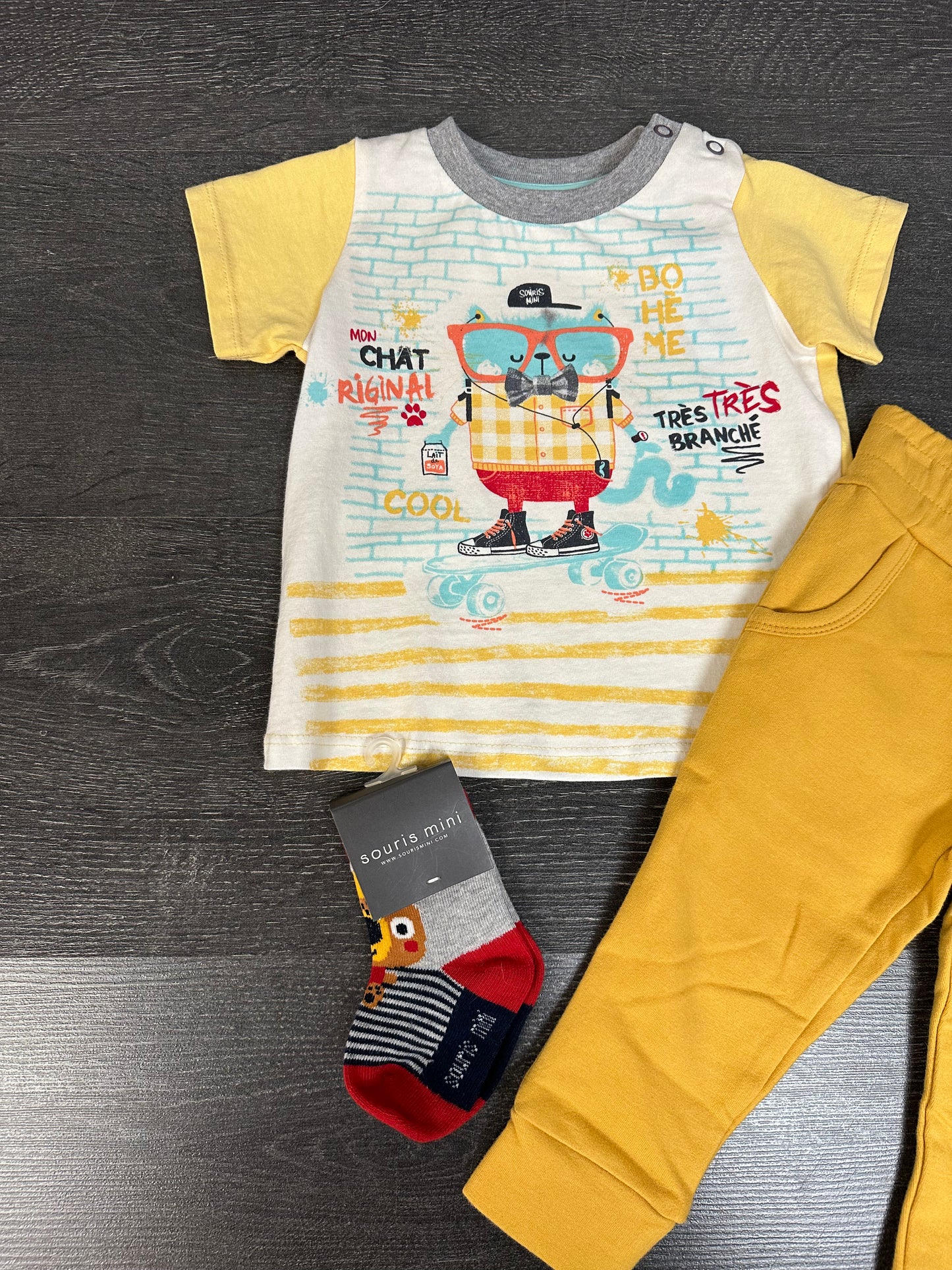 Ensemble 3 mrx bébé garcon