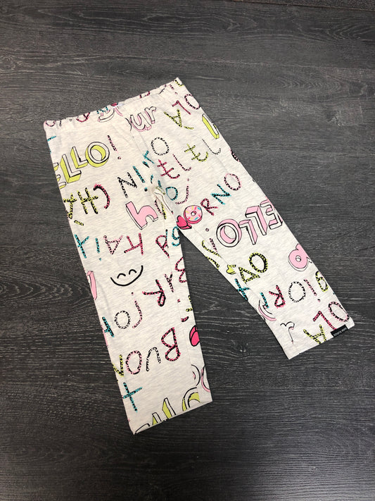 PROMO 6$ - Legging 3/4 - souris mini - 3 ans